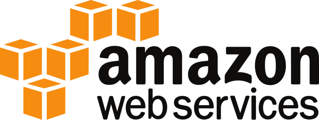 amazon web services logo black